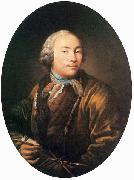 Ivan Argunov Self-portrait oil painting